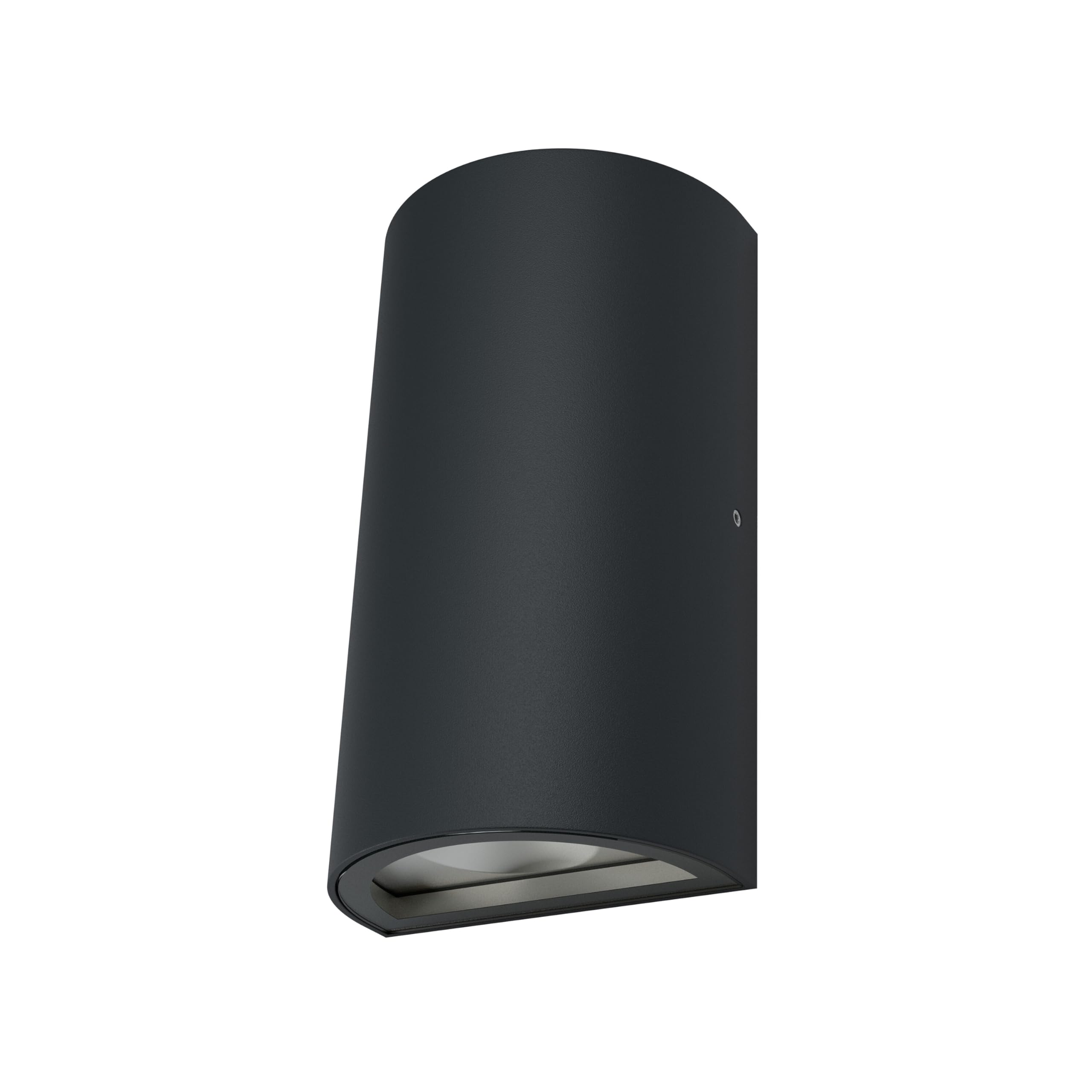 OSRAM Endura Style Classic LED Outdoor Light with top and Bottom Light Output, Round, Dark Gray Aluminum, IP44 Protection, for facades and entrances