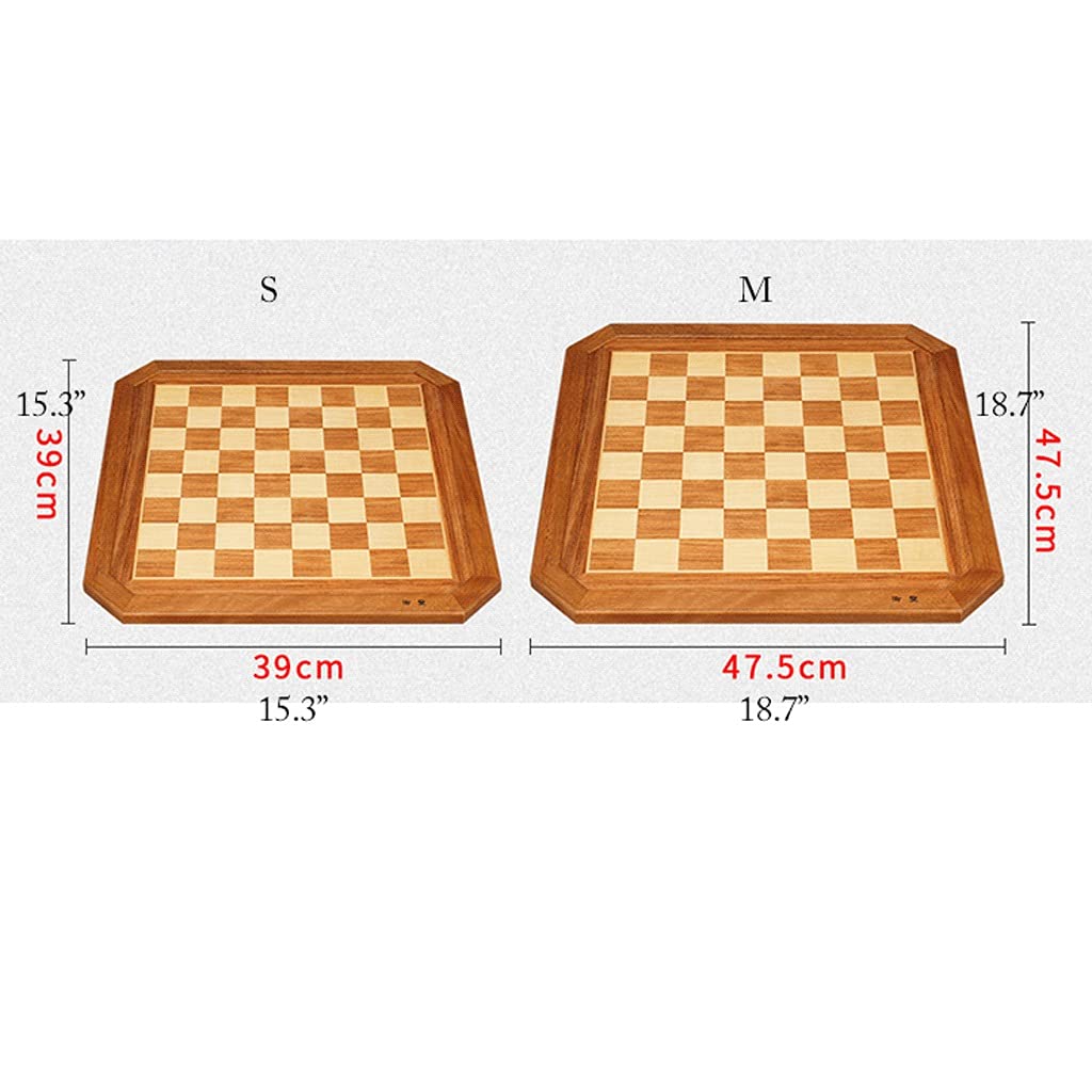 Set di scacchi in legno massello Sheesham rotondo 12 pollici