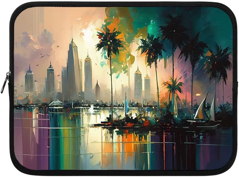 New York Design iPad Sleeve - Print Tablet Sleeve - Art Carrying Case - 10 inches