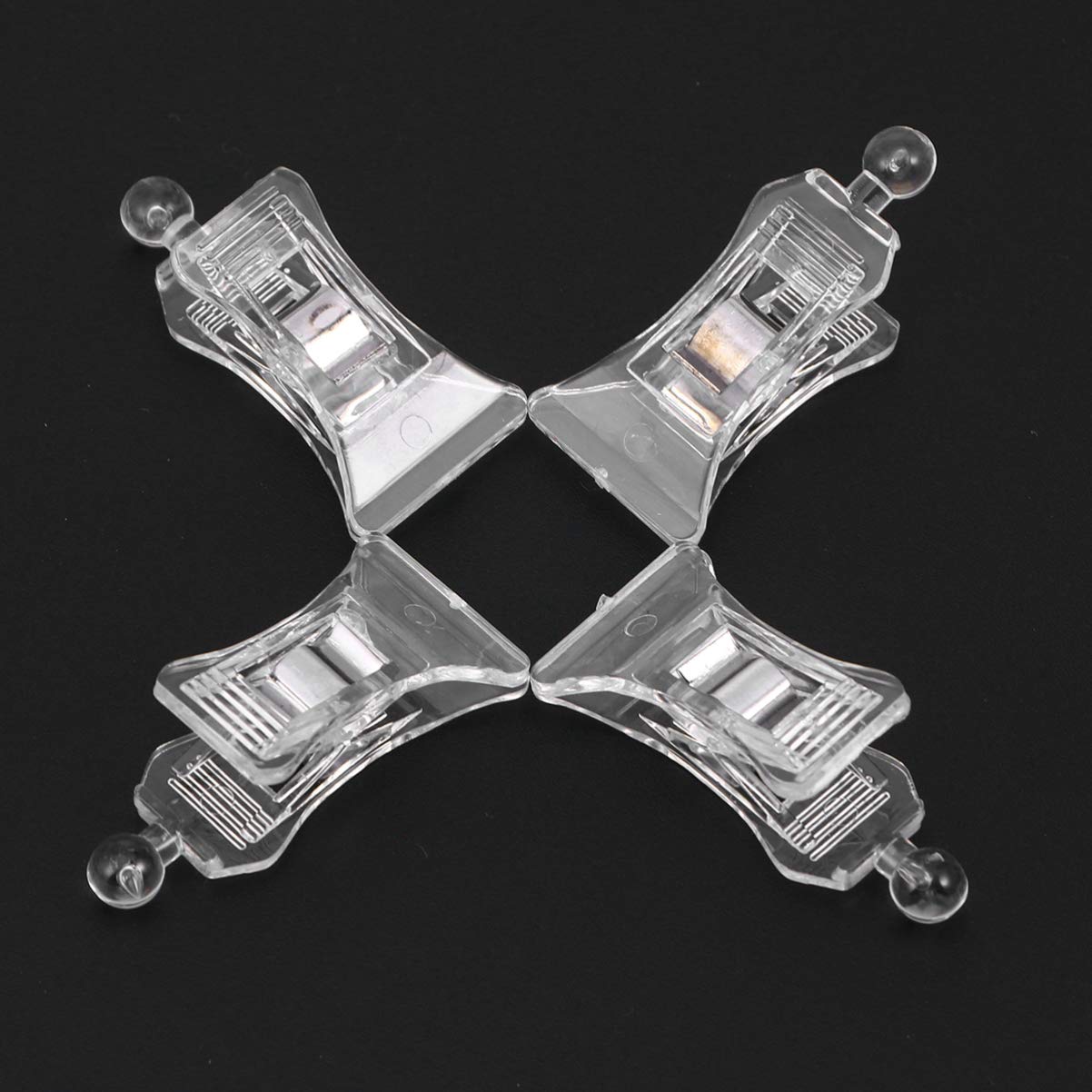 FRCOLOR Fish Tank Suction Cup Feed Clip 4-Pack Aquarium Vegetable & Seaweed Holder Underwater Feeding Tool for Marine Aquarium Accessories - Image 4