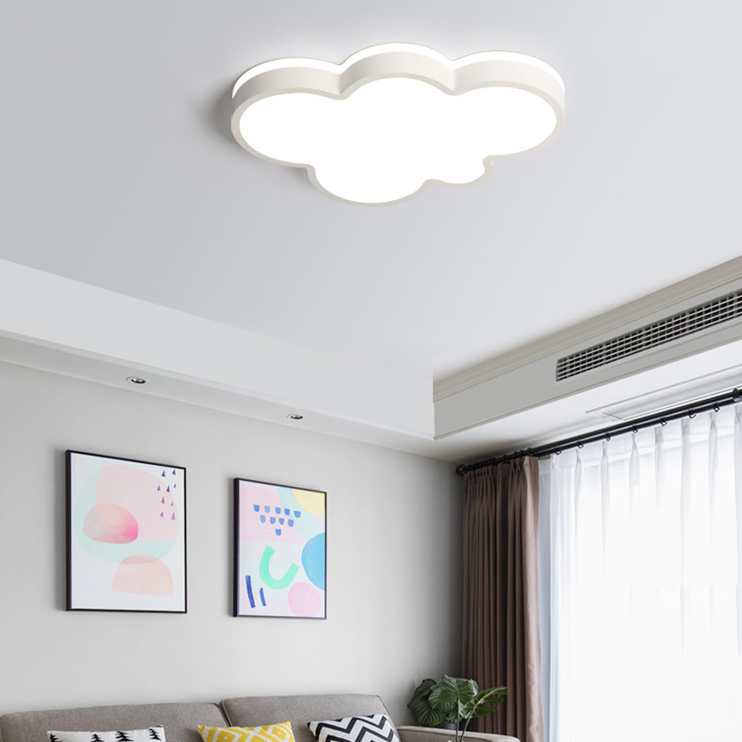 LEDシーリングライト 雲 スマホ対応 10畳 Amazon.co.jp : Kakimes LED シーリングライト ~10畳 雲 照明