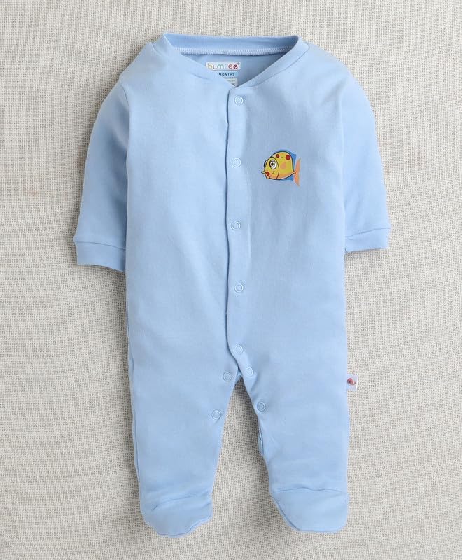 Image of 100% Cotton Rompers for New Born Baby Sleepsuits Jumpsuit Night Suits for Baby Boys & Girls |Onesies| Infant Clothes Pack Of 3