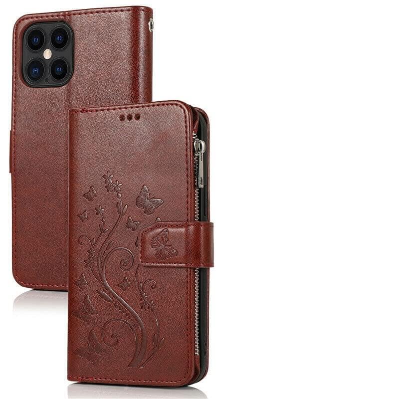 Étui portefeuille iPhone 14 rabat antichoc pour éviter les rayures