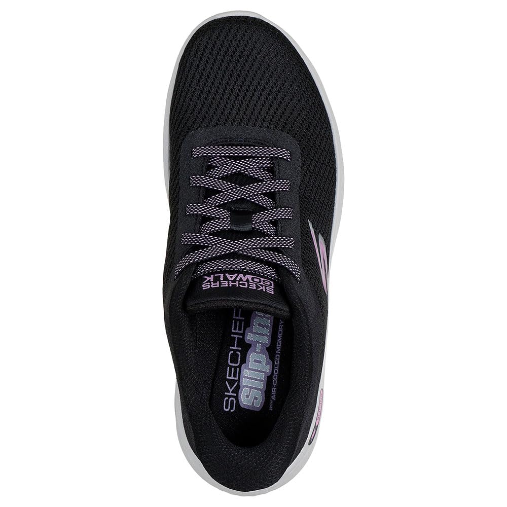 Skechers Mujer Go Walk Flex Carla Slip-In Entrenador