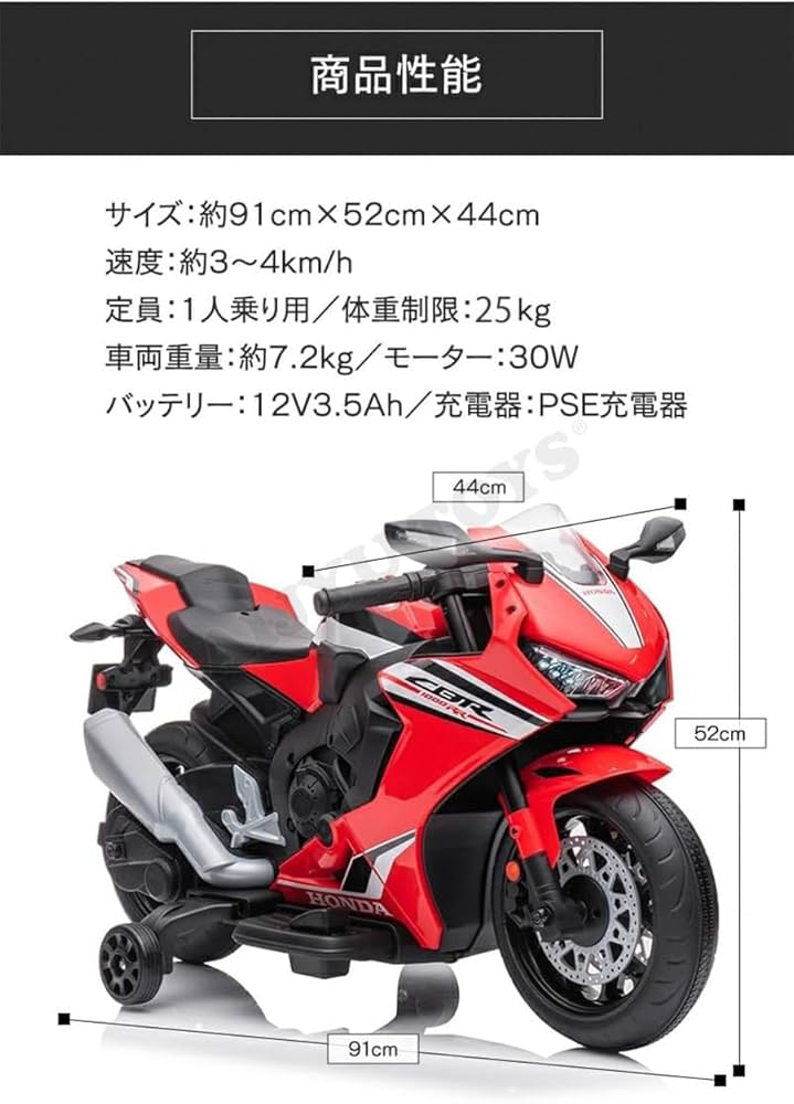 乗用玩具＊HONDA CBR1000RR 新品未開封 乗用玩具＊HONDA CBR1000RR 新品未開封