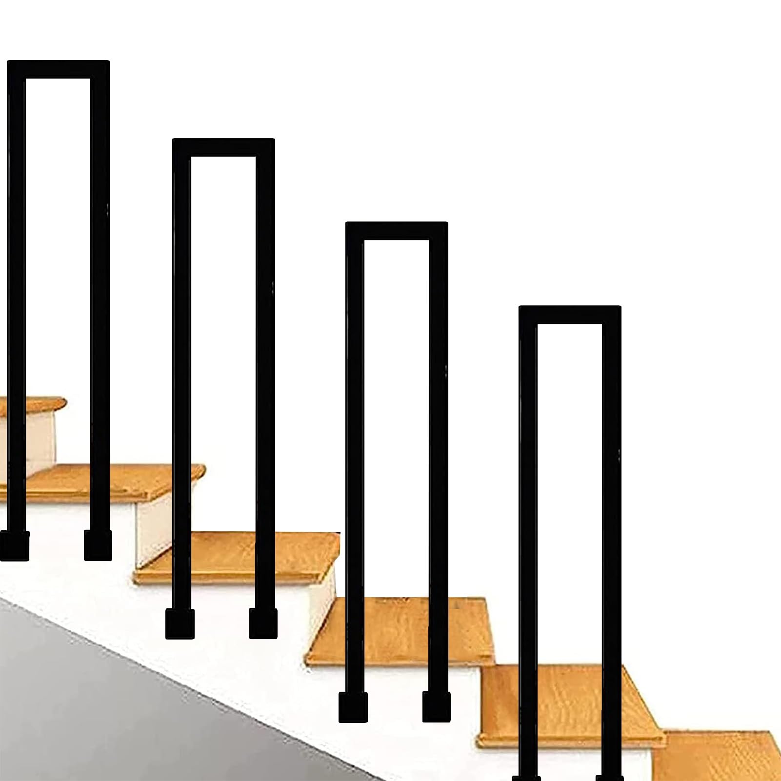 Main courante en fer forgé design pour terrasse et balcon moderne