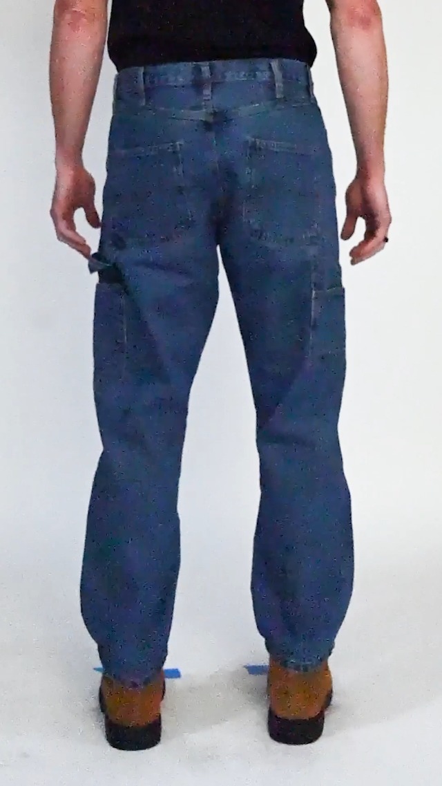 FULL BLUE Carpenter Denim Jeans, Relaxed Fit, Utility Pocket