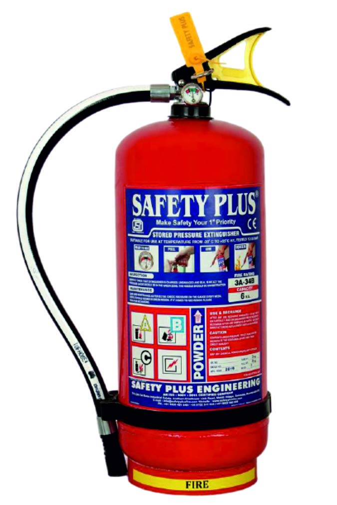 Safety Plus Fire Extinguisher 4kg for Home, Office & Industrial Use-image-12