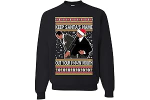 Ugly Black Novelty Men's Graphic Sweatshirt