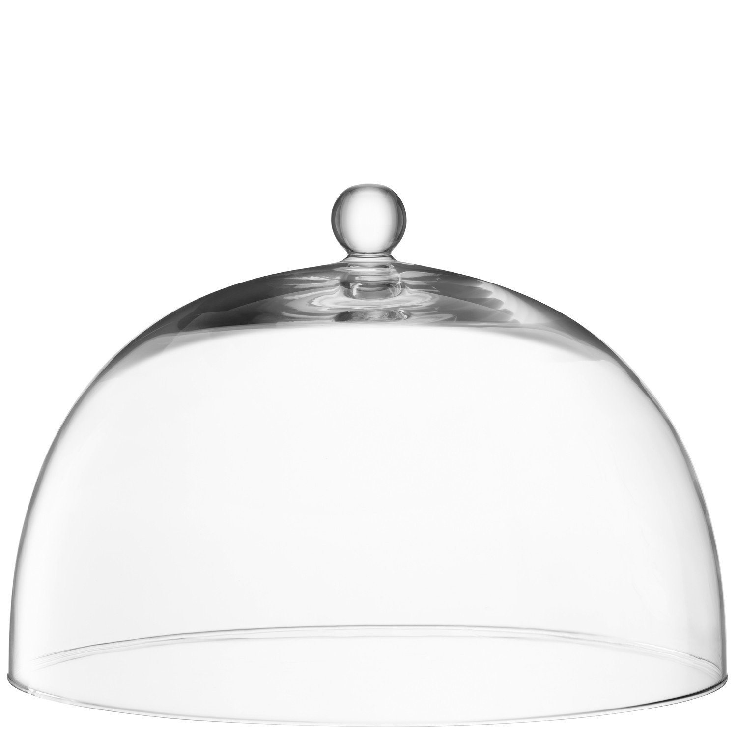 LSA International Vienna Dome, Glass, Clear, 38 cm