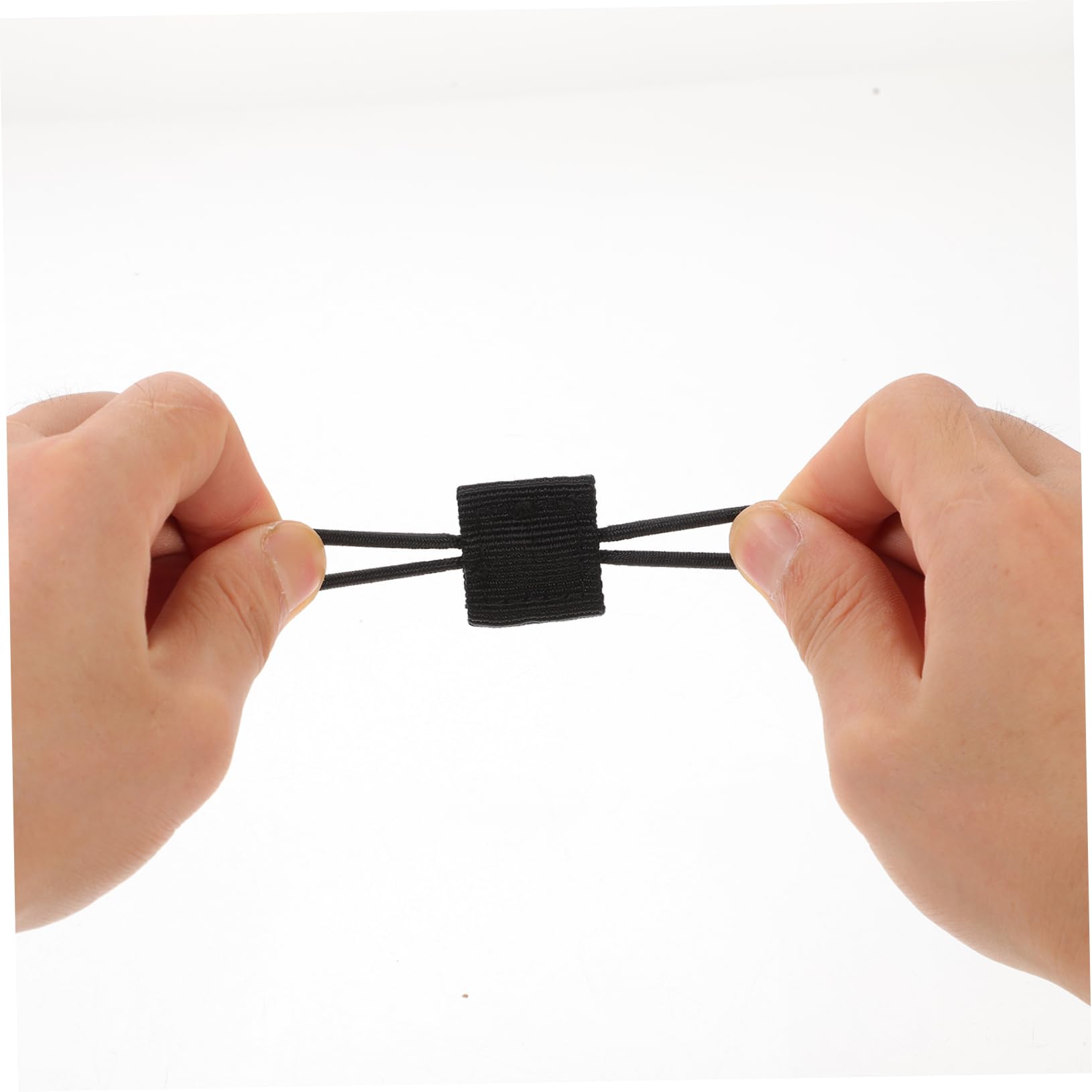 Toddmomy Fibbia Vincolante Fibbia Fissa in Piedi Titolare del Badge Banca di Potere Compatibili Fermanello Aggancio per Borse Chiusura A Mano Libera Nylon Black