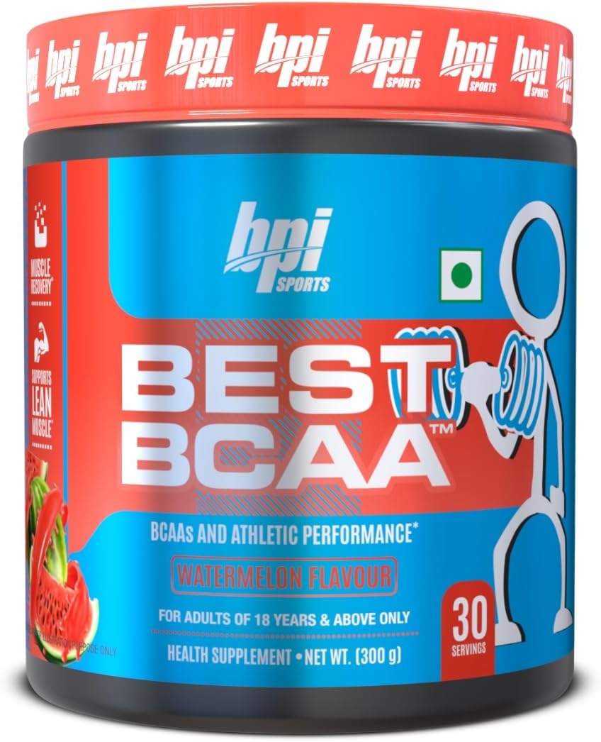 Best BCAA Powder - Muscle Recovery Support - Branched Chain Amino Acids | Building Blocks of Protein and Muscle - Post Workout Recovery – Hydration - Watermelon Ice, 30 Servings
