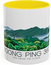 Adventure Concept Mug, Nature Travel, Ngong Ping 360 Hong Kong