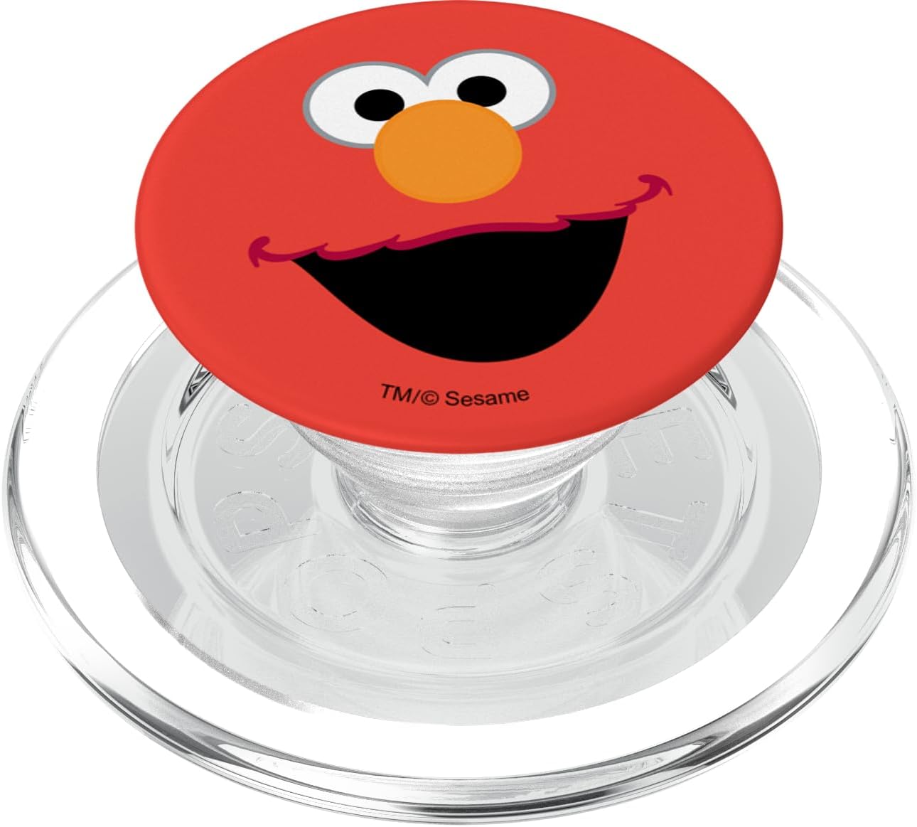 Sesame Street Elmo Face PopSockets PopWallet for MagSafe