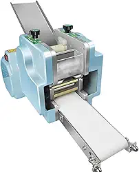 Máquina de embalagem de bolinho artesanal de imitação totalmente automática, pode fazer 50-60 embalagens de bolinho por minuto, equipada com molde redondo de 8 cm, adequada para restaurantes de hotel