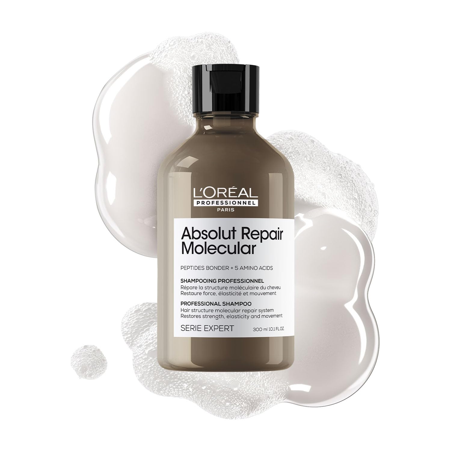 L'Oréal Professionnel Absolut Repair Molecular Sulfate-Free Deep Repairing Shampoo for Damaged Hair