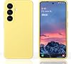 Funda para Samsung Galaxy S26 de silicona líquida gel amarilla | Forro de microfibra, a prueba de golpes, protectora antirayaduras, fácil de limpiar, elegante, delgada, ajuste slim, tacto suave, cubierta de goma 6.3inch 2026 7