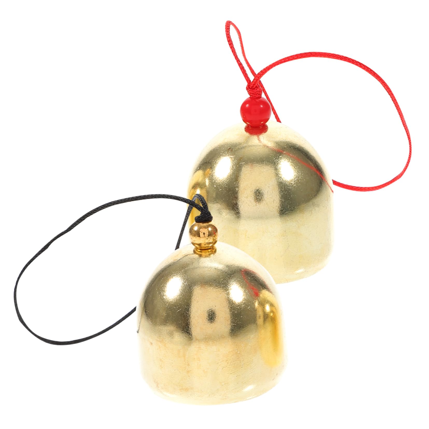 STOBOK 20pezzi Campane Rame Pendenti per Decorazioni Natalizie Sonagli Colorati per Fai da Te Materiale per Creazioni Festive e per