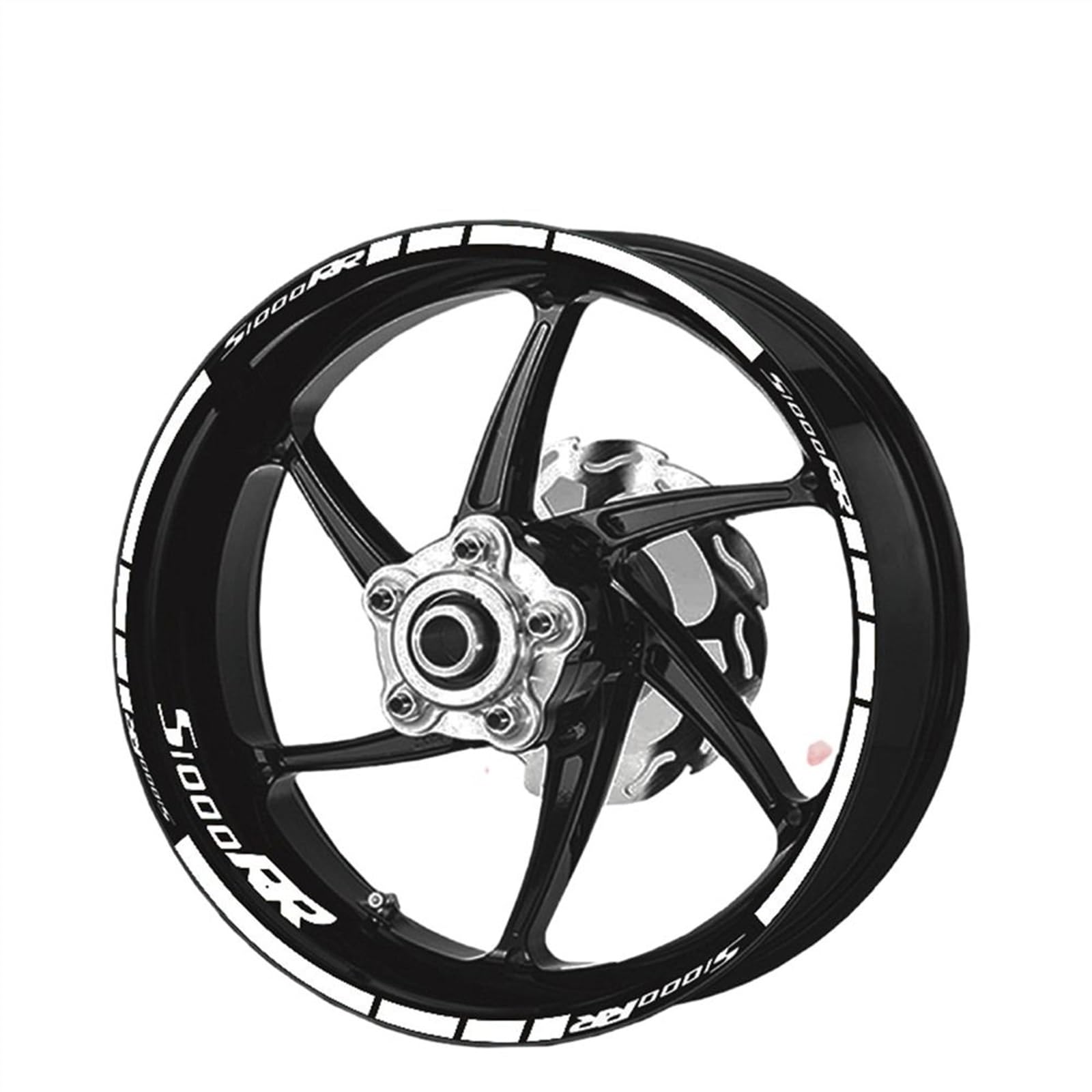 Applique Motorcycle Wheel Sticker for S1000RR S 1000RR S1000 RR Reflective Stripe Decal(A4)