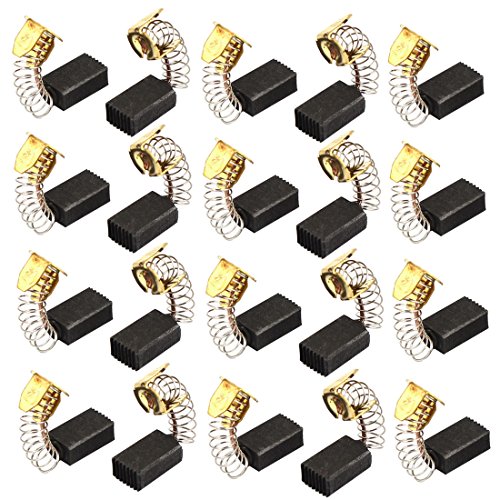 sourcing map 13mm x 8mm x 5mm Escobillas de carbón del motor 20 pcs para Motor Eléctrico genérico