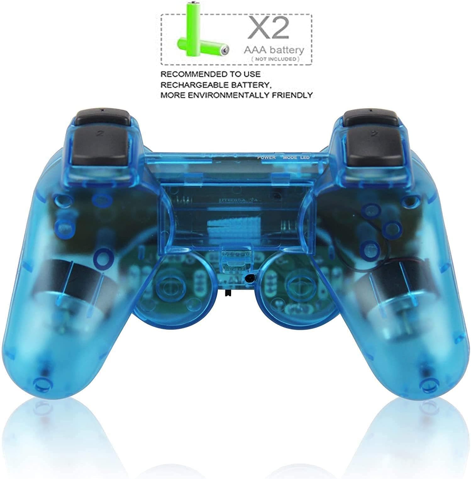 Wireless Controller (Clear Blue)