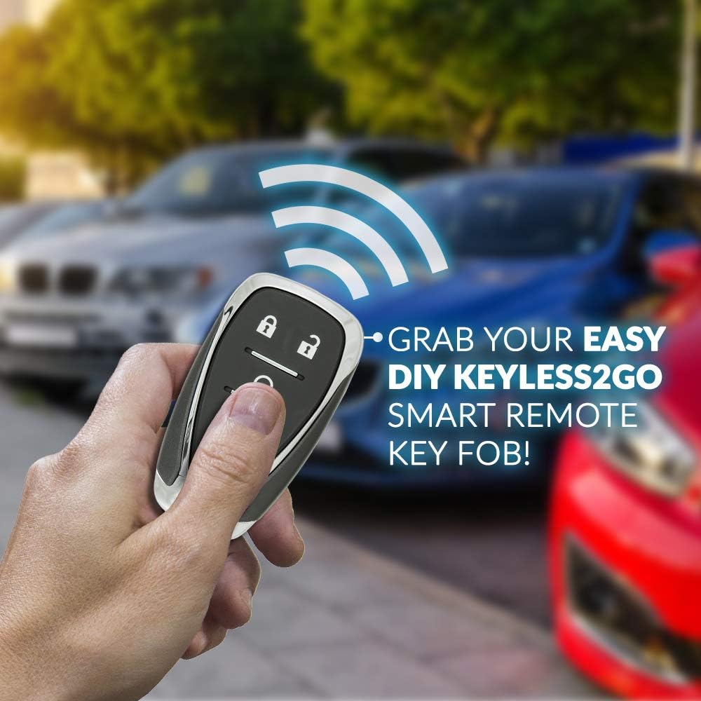 Keyless2Go Replacement for 5 Button Proximity Smart Key Chevrolet Equinox HYQ4AA 13584498
