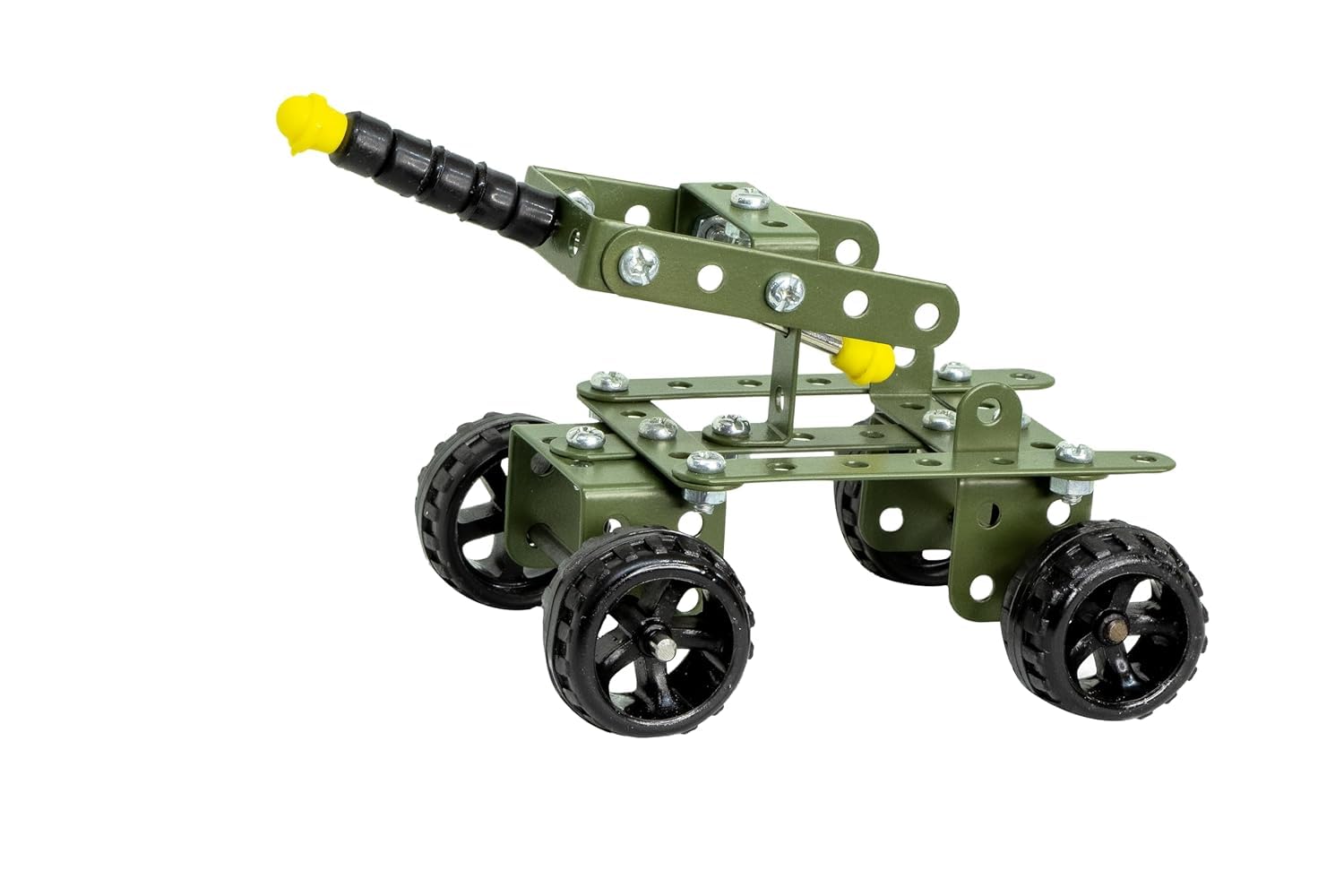 Fairyfrolic 120-Piece Metal Military Tank & Vehicle Building Block Set – DIY Army Model Kit for Kids & Adults – Educational STEM Construction Toy 2