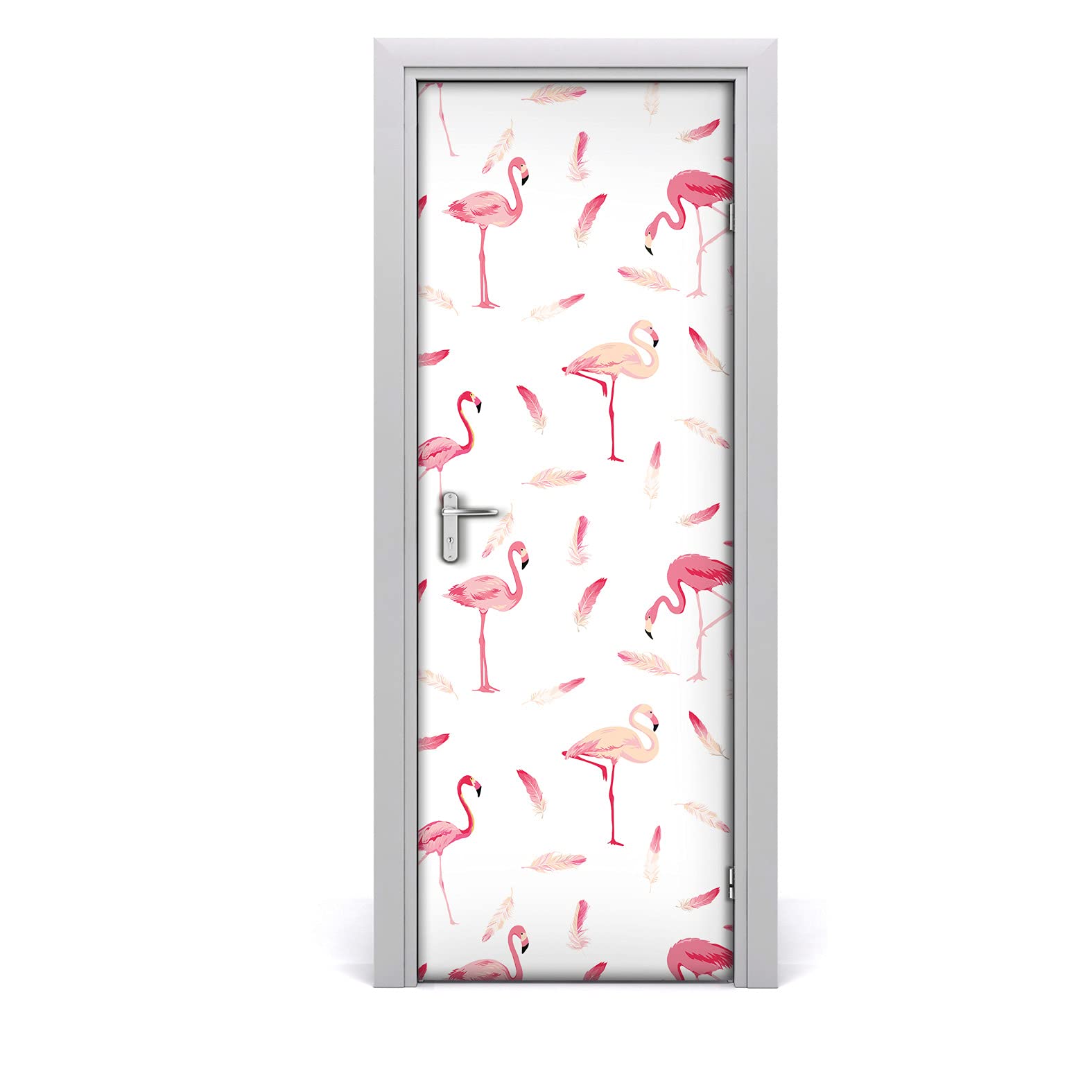 Autocollant de porte imperméable 85x200cm papier peint mural