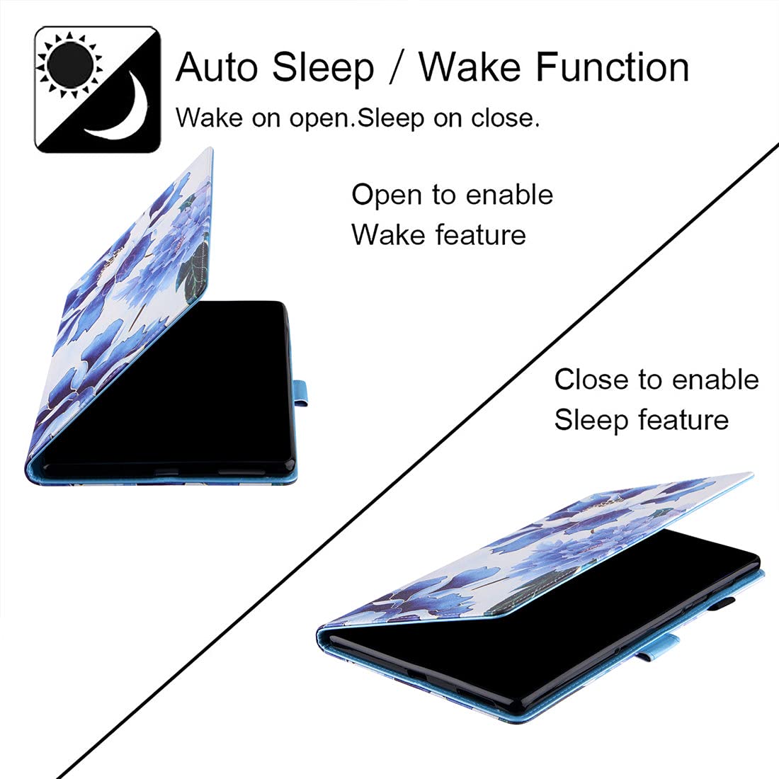 Case For Lenovo Tab M10 HD 2nd Gen/Smart Tab M10 HD 2nd Gen (TB-X306F TB-X306X), Ropfsg Protective PU Leather Cover Folio Stand Tablet Case With Card - View #9