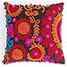 Indianhandicraft indiano guanciale cuscino Suzani Bedding Home Decor Pillow case tradizionale turco design cuscino