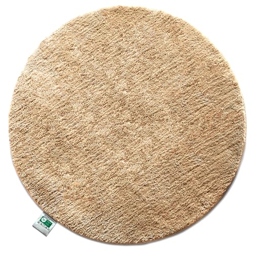 Floordirekt Badematte Sky, Badteppich in Rund, Dichtes, Flauschiges...