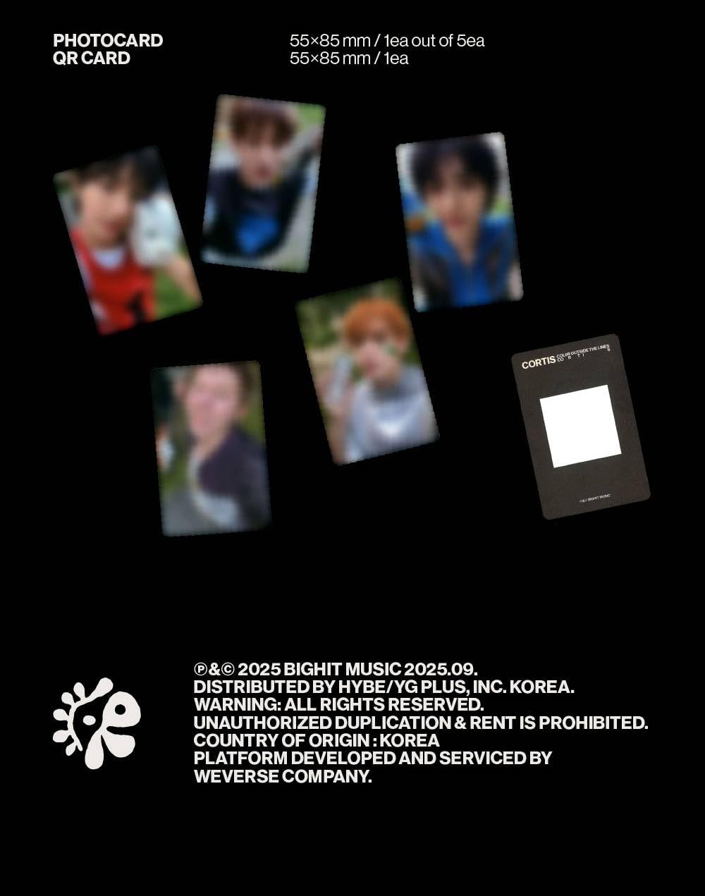 Amazon.co.jp: CORTIS (コルティス) - The 1st EP [ COLOR OUTSIDE THE