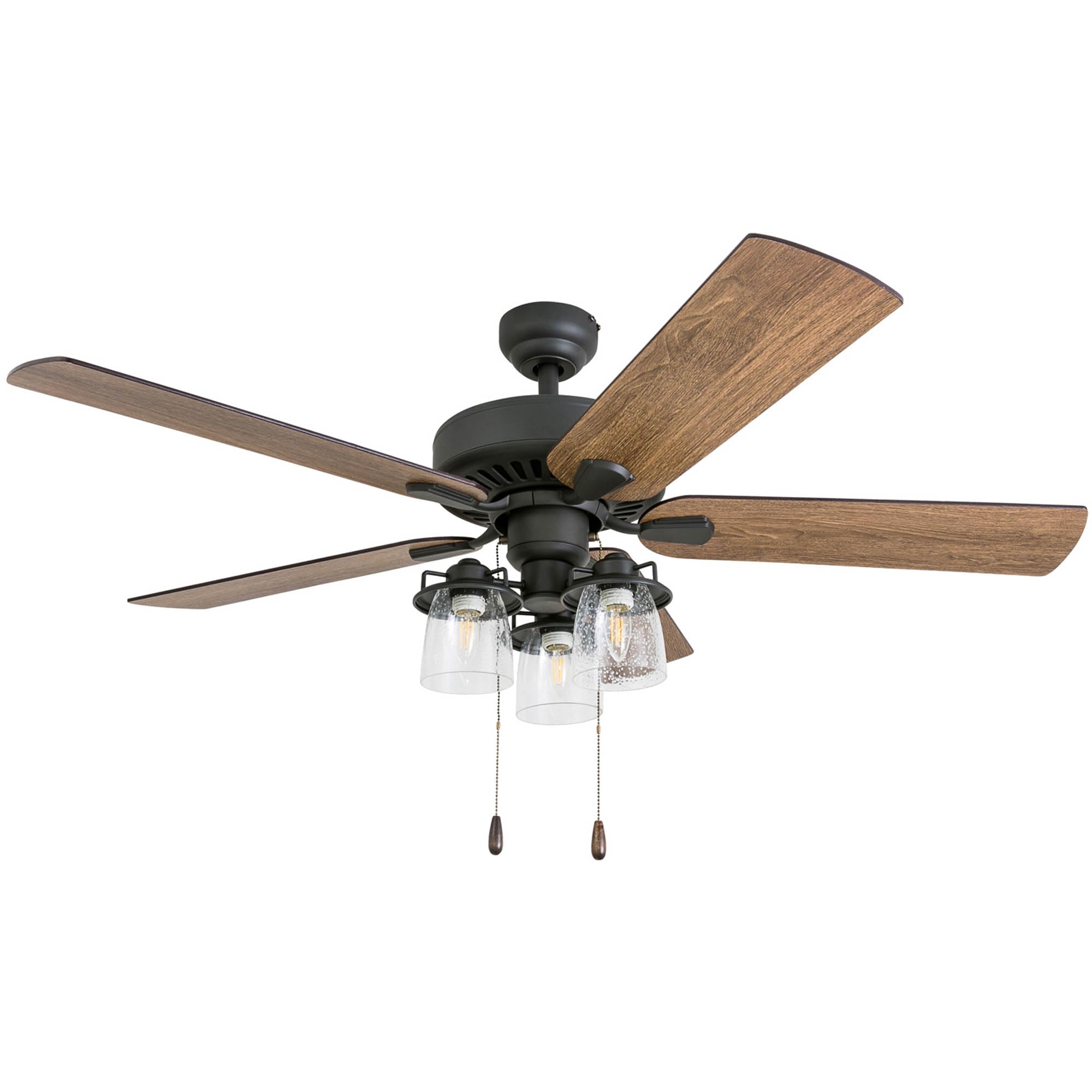 Prominence Home Briarcrest, 52 Inch Farmhouse LED Ceiling Fan with