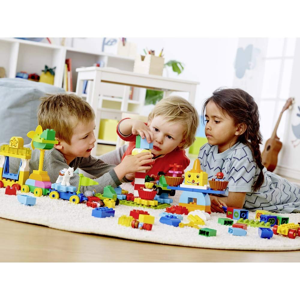 Amazon.co.jp: レゴ LEGO デュプロ DUPLO くるくるゆうえんちセット 