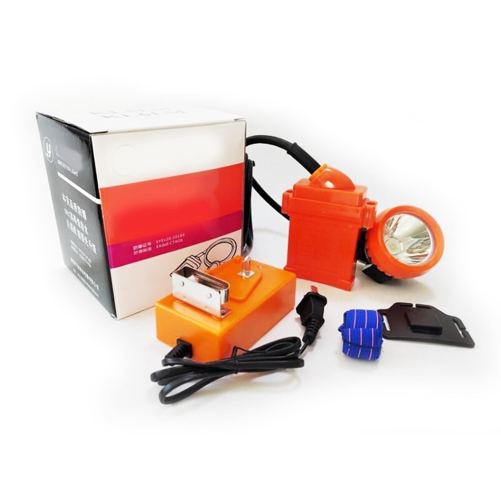 Faros delanteros LED para mineros Lámpara de minería LED superbrillante, linterna frontal impermeable, luz de minería, gorra de casco a prueba de explosiones, faro para acampar, senderismo y minería