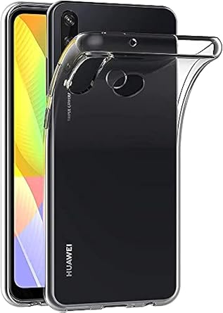 حالة MaiJin لهواوي Y6P 6.3 بوصة لينة TPU المطاط جل الوفير غطاء خلفي شفاف