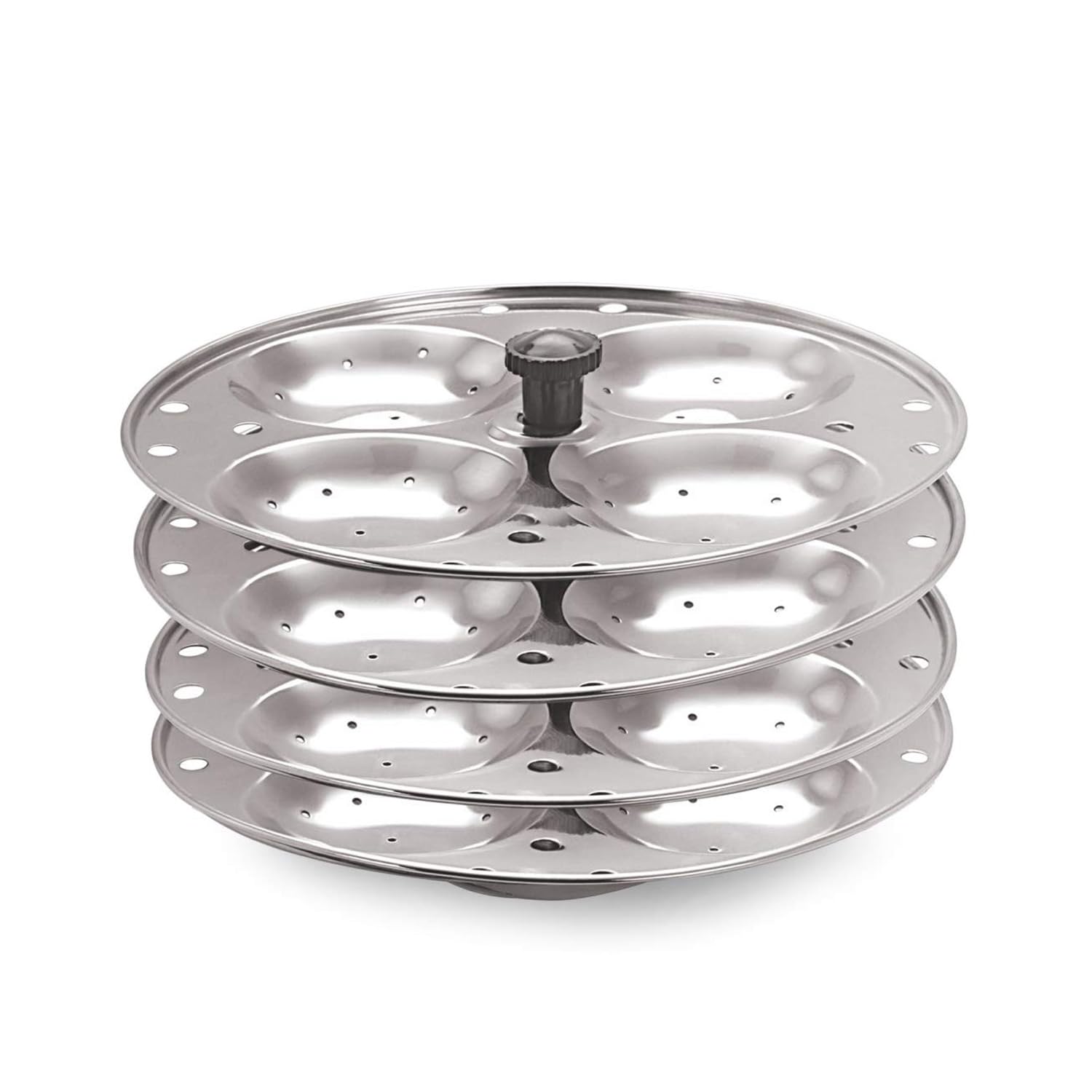 Buy Vinod Stainless Steel 4 Tier Idli Stand, Idli Maker, Soft Idli