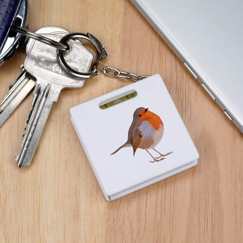 'Robin' Keyring Tape Measure/Spirit Level Tool (KM00017260)