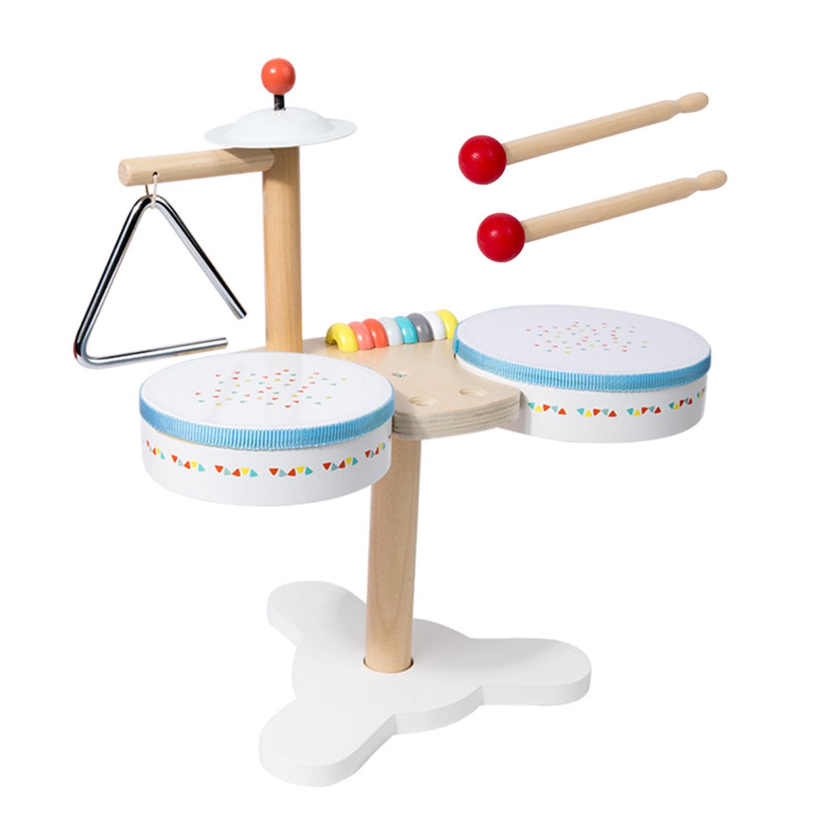 Conjuntos de batería de 2 a 5 años, juguetes musicales para niños pequeños de 1 a 3 años | Juguetes musicales para bebés, juego de batería multifuncional para,Tambor para niños pequeños, tambores