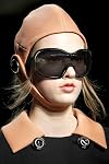 Lunettes de soleil Trendy Wrap Oversize pour Femmes Hommes - Les tons de concert cool 2000s Verres ronds retro grand bouclier