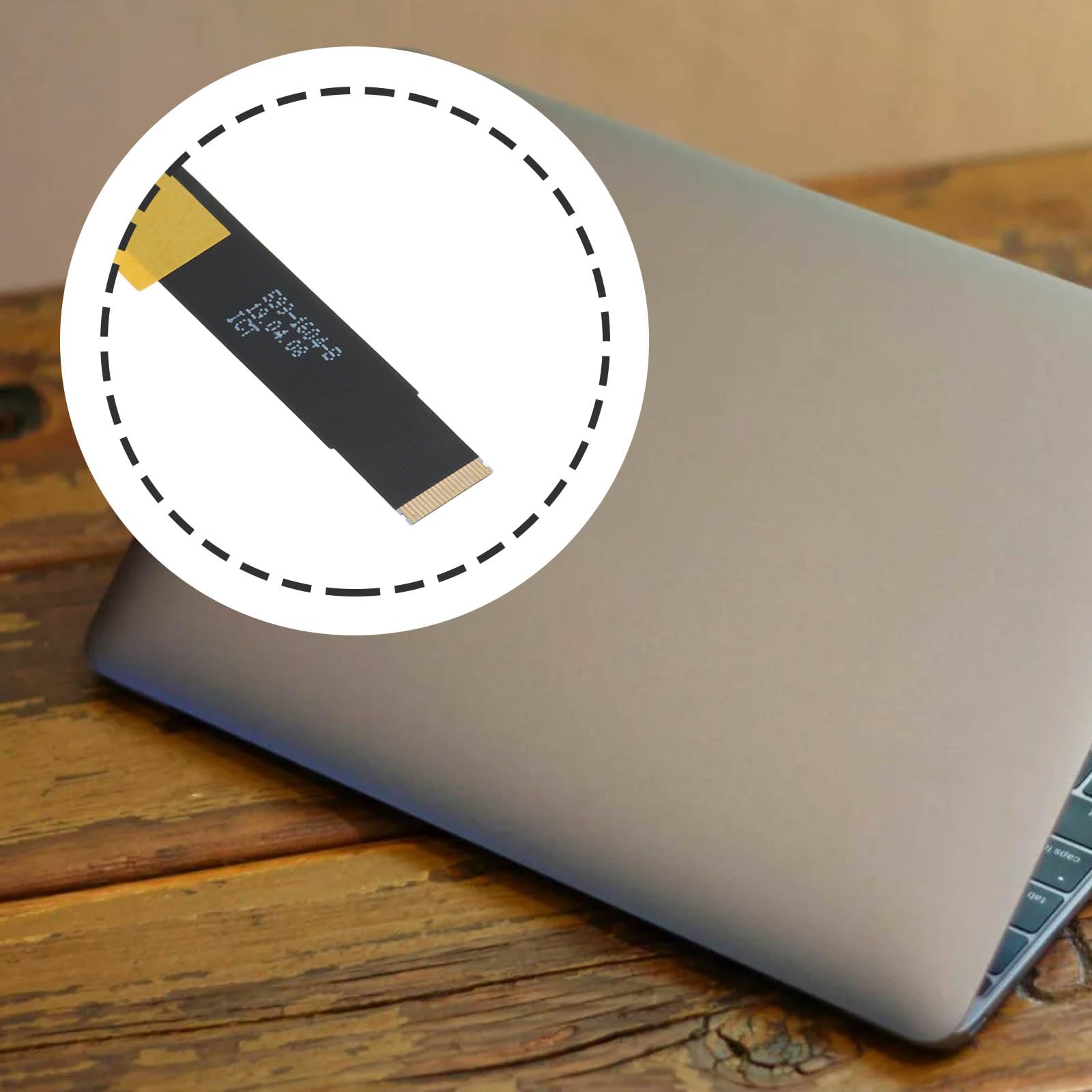EMSea Touchpad Trackpad Flex Cable 593-1604-B compatible con MacBook Air de 13 pulgadas A1369 A1466 2013-2015