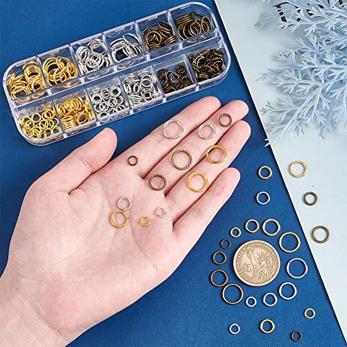 PH PandaHall 285pcs 4 Sizes Jump Rings - Image 3