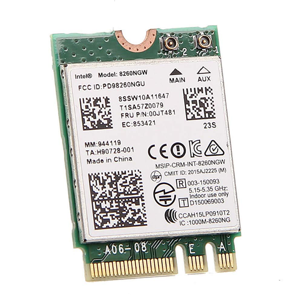 scheda di rete wireless 8260NGW per scheda di rete Intel Dual Band 867Mbps Bluetooth 4.2 adattatore wireless