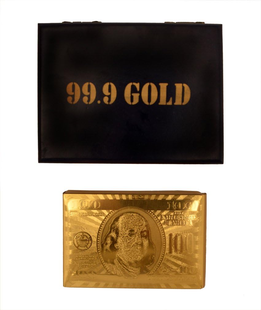 SAKSHI 24KT Gold Plated Playing Cards