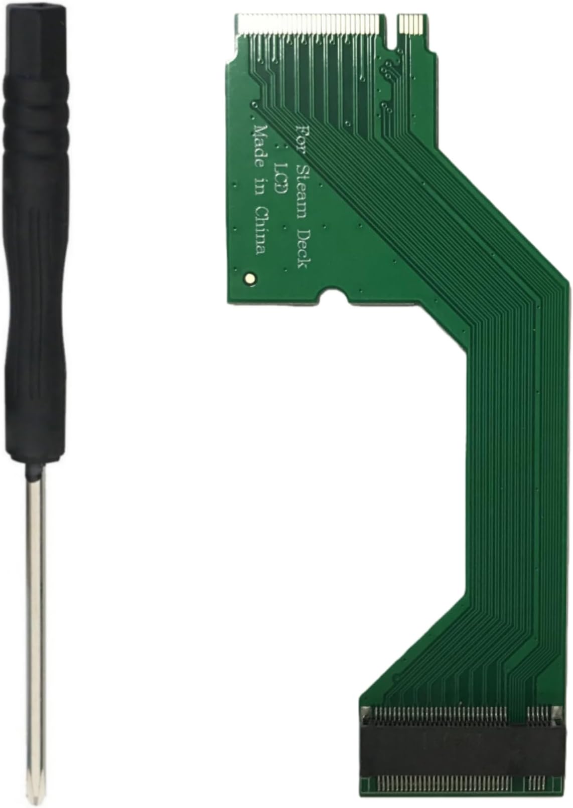For Steam Deck LCD Handheld M.2 NVMe PCIe 4.0 2230 to 2280 SSD Hard Drive Adapter Expansion Card,Modified 2280 Replacement 2230 SSD Converter Board,for Steam Deck Handheld Expandable High Storage Card