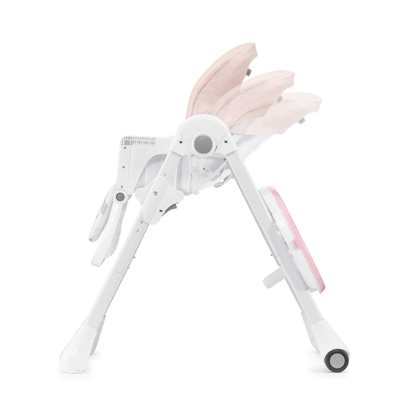 kk Kinderkraft YUMMY, Seggiolone Pieghevole, Rosa