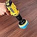 Kshineni 3 Inch Drill Buffing Pad, 11 Pcs Car Foam Polishing Pads Kit, Drill Buffer Polisher Attachment Buffing Kit for Car Polishing, Waxing, Sealing Glaze