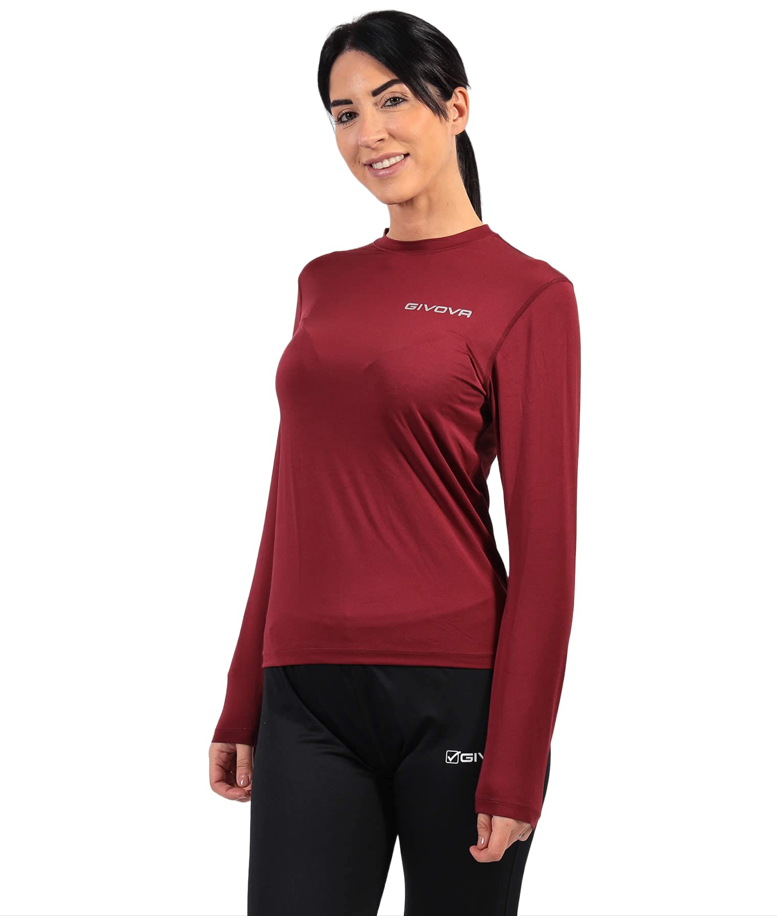 Givova, corpus 3 elastic undershirt m/l, garnet, M