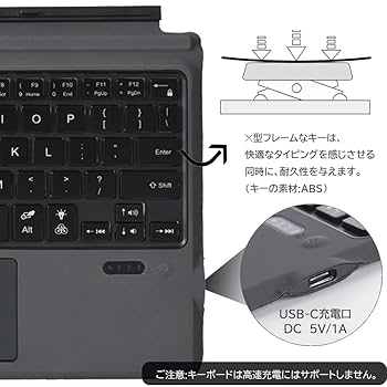 TJK Bluetoothキーボード ワイヤレスキーボード Microsoft
