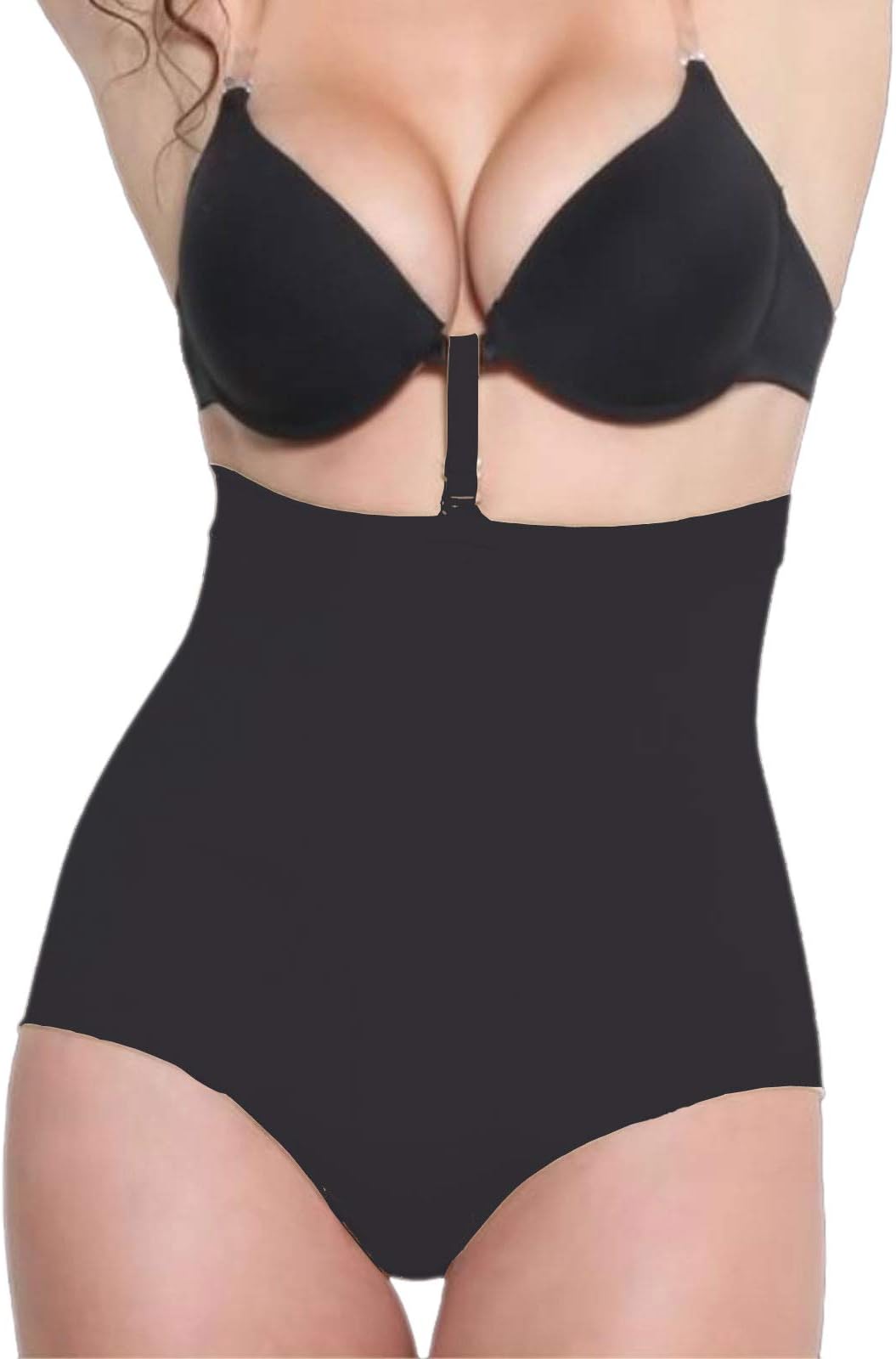 Fullness High Waist Full Back Bottom Body Shaper Waist Cincher with Bra Hook
